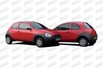 Prasco FD0063310 вентилятор, охлаждение двигателя на FORD KA (RB_)