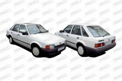 Prasco FD0220650 задняя стенка на FORD ESCORT IV (GAF, AWF, ABFT)