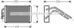 Prasco FD6291 теплообменник, отопление салона на FORD TRANSIT c бортовой платформой/ходовая часть (E_ _)