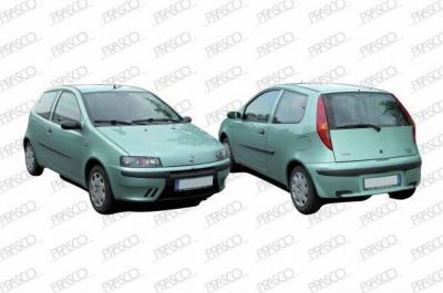 Prasco FT1333300 вентилятор, охлаждение двигателя на FIAT PUNTO (188)