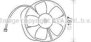 Prasco FT8423 электродвигатель, вентиляция салона на FIAT PANDA (141A_)