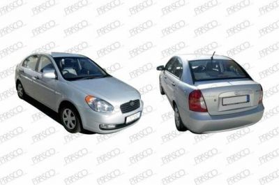 Prasco HN0193210OE облицовка передка на HYUNDAI ACCENT III седан (MC)