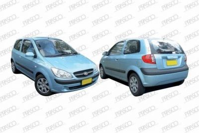 Prasco HN3311851 облицовка / защитная накладка, буфер на HYUNDAI GETZ (TB)