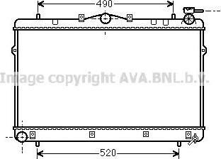 Prasco HY2043 радиатор, охлаждение двигателя на HYUNDAI LANTRA II Wagon (J-2)