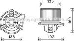 Prasco HY8553 электродвигатель, вентиляция салона на KIA CEE'D SW (ED)