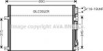 Prasco JE5045 конденсатор, кондиционер на JEEP GRAND CHEROKEE III (WH, WK)