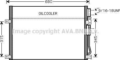 Prasco JEA5045 конденсатор, кондиционер на JEEP GRAND CHEROKEE III (WH, WK)
