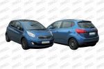 Prasco KI3303603 внутренняя часть крыла на KIA VENGA (YN)