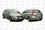 Prasco KI4321001OE буфер на KIA CEE'D SW (ED)