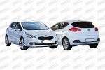 Prasco KI4343100OE капот двигателя на KIA CEE'D (JD)