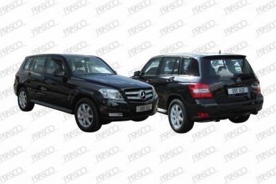 Prasco ME7102120 решетка вентилятора, буфер на MERCEDES-BENZ GLK-CLASS (X204)