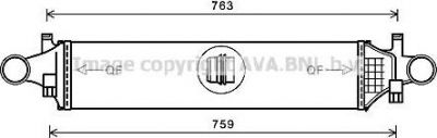 Prasco MS4658 интеркулер на MERCEDES-BENZ B-CLASS (W246, W242)