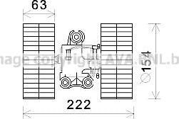 Prasco MS8633 электродвигатель, вентиляция салона на MERCEDES-BENZ VIANO (W639)