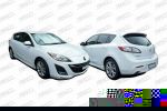 Prasco MZ3301622 носитель, буфер на MAZDA 3 седан (BL)