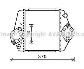 Prasco MZ4275 интеркулер на MAZDA 6 (GH)