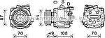 Prasco OLK668 компрессор, кондиционер на CHEVROLET TRACKER