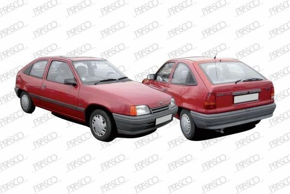 Prasco OP0090855 лонжерон на OPEL KADETT E фургон (37_, 47_)