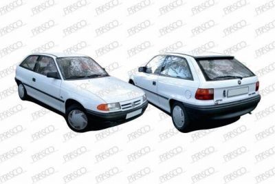 Prasco OP0130011 накладка порога на OPEL ASTRA F Наклонная задняя часть (53_, 54_, 58_, 59_)