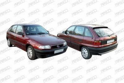 Prasco OP0153604 внутренняя часть крыла на OPEL ASTRA F Наклонная задняя часть (53_, 54_, 58_, 59_)