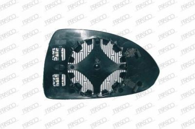 Prasco OP0347523 зеркальное стекло, наружное зеркало на OPEL CORSA D