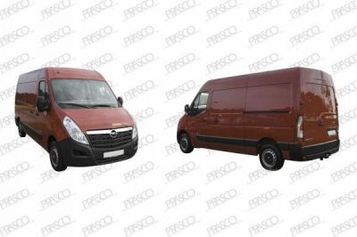 Prasco OP9547004 наружное зеркало на OPEL MOVANO B фургон