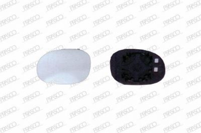 Prasco PG0097514 зеркальное стекло, наружное зеркало на PEUGEOT 206 SW (2E/K)