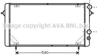 Prasco RT2114 радиатор, охлаждение двигателя на RENAULT 25 (B29_)