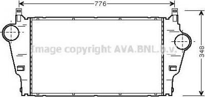 Prasco RT4295 интеркулер на RENAULT ESPACE IV (JK0/1_)