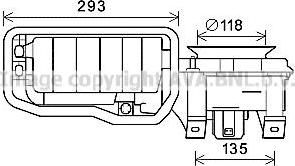 Prasco RT8596 электродвигатель, вентиляция салона на RENAULT CLIO II (BB0/1/2_, CB0/1/2_)
