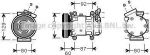 Prasco RTAK080 компрессор, кондиционер на RENAULT CLIO II (BB0/1/2_, CB0/1/2_)