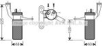 Prasco RTD442 осушитель, кондиционер на RENAULT CLIO II (BB0/1/2_, CB0/1/2_)