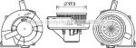 Prasco ST8046 электродвигатель, вентиляция салона на SEAT IBIZA V ST (6J8, 6P8)