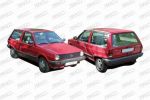 Prasco VW0121015 решетка радиатора на VW POLO купе (86C, 80)