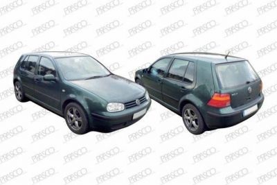 Prasco VW034C001 конденсатор, кондиционер на VW GOLF IV (1J1)