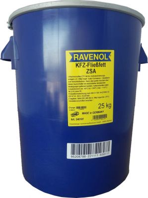 RAVENOL 4014835201125 Смазка для централиз. систем KFZ-Fliessfett ZSA (25кг)