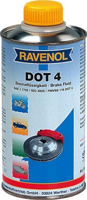 RAVENOL 4014835692114 Тормозная жидкость DOT-4 (1 л)