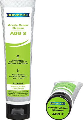 RAVENOL 4014835844780 Смазка Arctic Green Grease AGG2 (0,1кг)