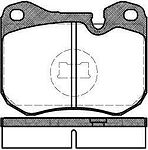 Remsa 0131.00 комплект тормозных колодок, дисковый тормоз на PORSCHE 928