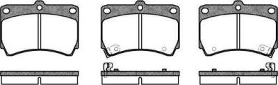 REMSA Колодки передние MAZDA 121/323 KIA Rio-1 00-05 (B4Y63323Z, 0212.12)