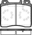 REMSA Колодки передние MB W140 (24202620, 0420.00)