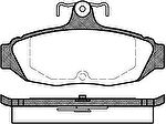 Remsa 0528.00 комплект тормозных колодок, дисковый тормоз на FORD USA TAURUS (P5_)
