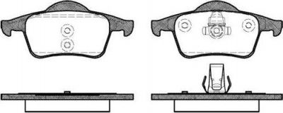 REMSA Колодки задние VOLVO (8634925, 0714.00)