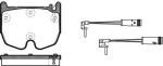REMSA колодки дисковые п. MB W211/S211/R230/R199 3.2/5.5/6.0 02> (099202)