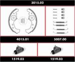 Remsa 3015.02 комплект тормозов, барабанный тормозной механизм на FIAT UNO (146A/E)