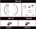 Remsa 3041.00 комплект тормозов, барабанный тормозной механизм на FIAT IDEA (350_)