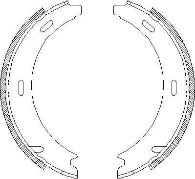 REMSA Колодки барабанные MB W202/W140/W220 (1404200920, 4094.00)