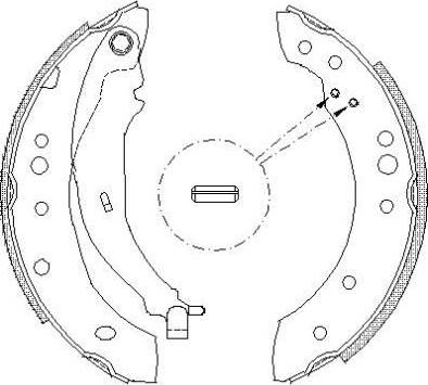Remsa 4149.01 комплект тормозных колодок на SMART FORFOUR (454)