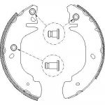 Remsa 4305.00 комплект тормозных колодок на FORD TRANSIT c бортовой платформой/ходовая часть (E_ _)