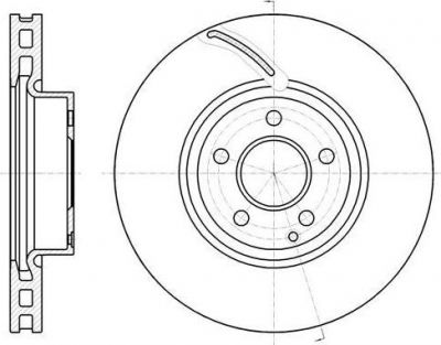 Remsa 61067.10 тормозной диск на MERCEDES-BENZ E-CLASS купе (C207)