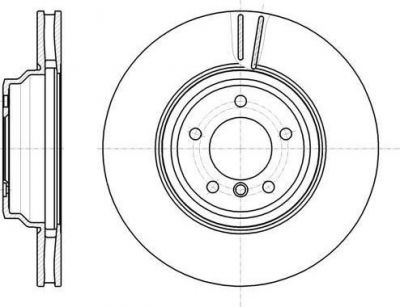 Remsa 61080.10 тормозной диск на 3 кабрио (E93)